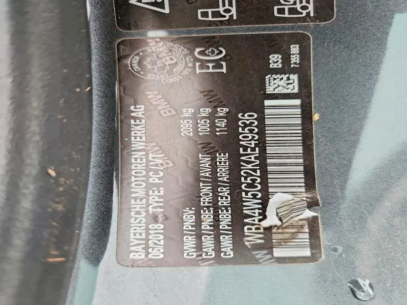 2019 BMW 430XI   