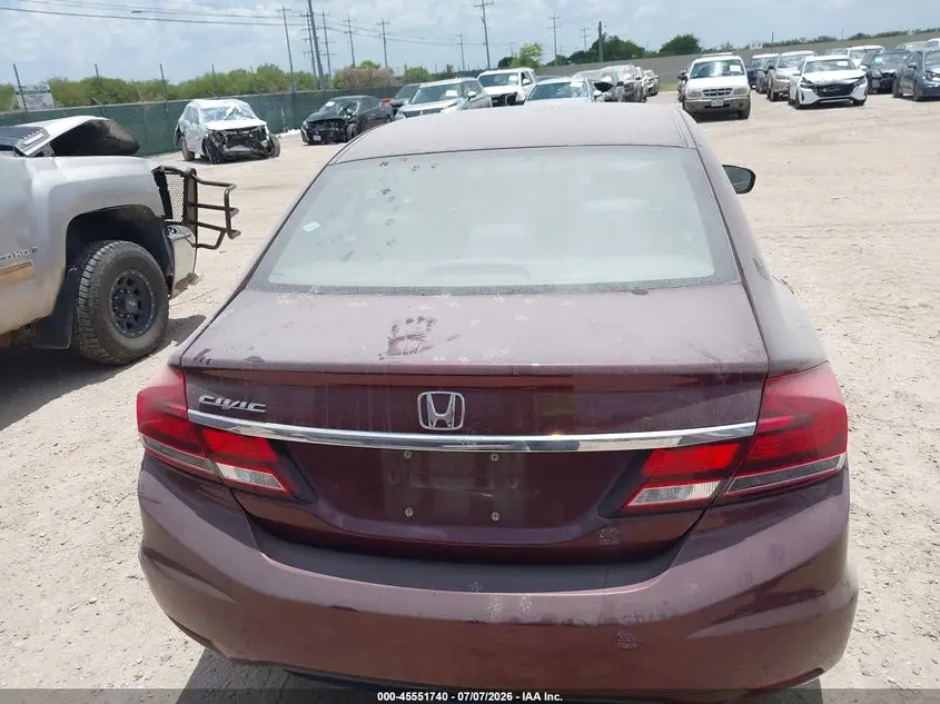 2015 HONDA CIVIC LX