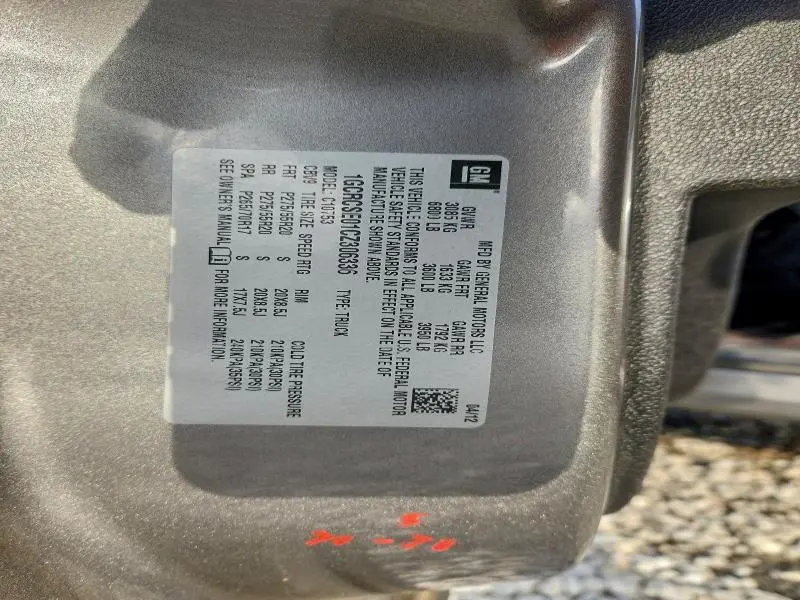 2012 CHEVROLET SILVERADO C1500 LT  