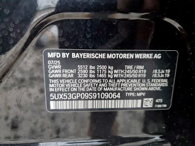 2025 BMW X3 30 XDRIVE  
