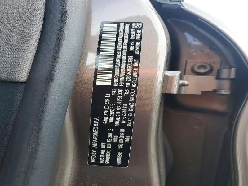 2019 ALFA ROMEO STELVIO   