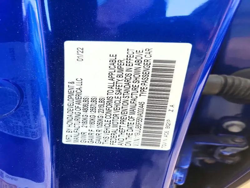 2022 ACURA TLX TECH A  