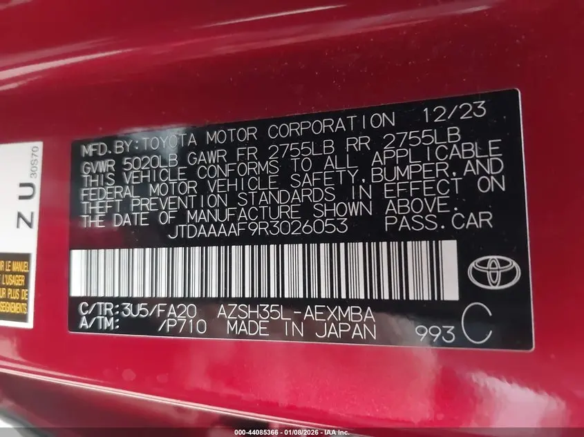 2024 TOYOTA CROWN XLE