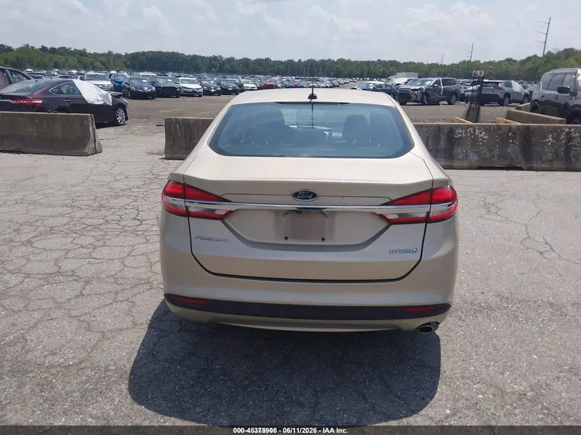 2017 FORD FUSION HYBRID S