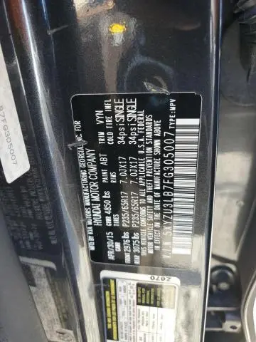 2015 HYUNDAI SANTA FE SPORT   