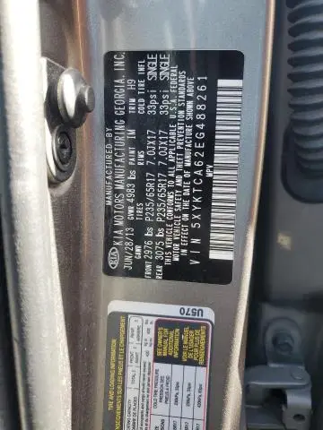 2014 KIA SORENTO LX  