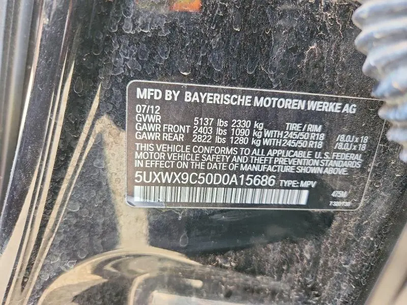 2013 BMW X3 XDRIVE28I  