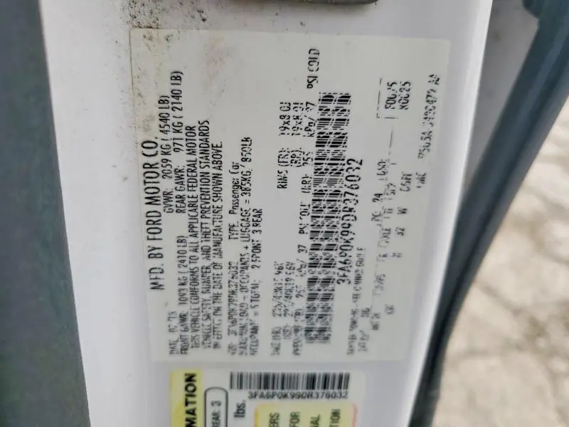 2013 FORD FUSION TITANIUM  