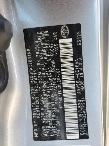 2017 TOYOTA CAMRY HYBRID  
