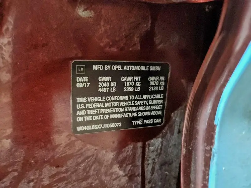 2018 BUICK REGAL PREFERRED  