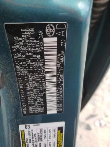 2010 TOYOTA COROLLA BASE  