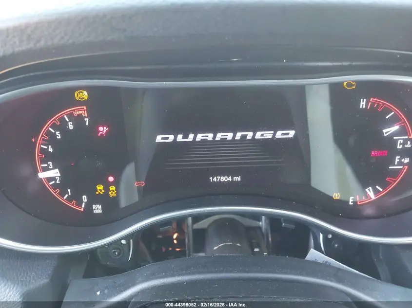 2019 DODGE DURANGO SXT AWD