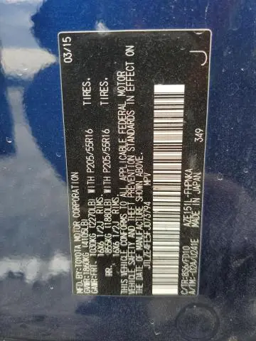 2015 TOYOTA SCION XB   