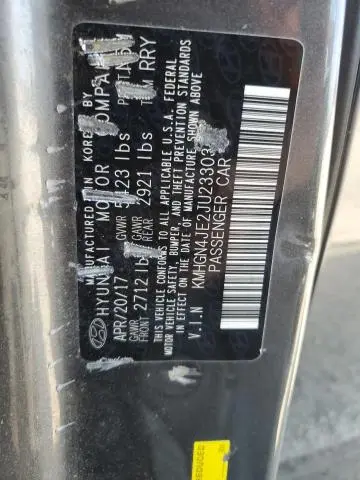 2018 GENESIS G80 BASE  