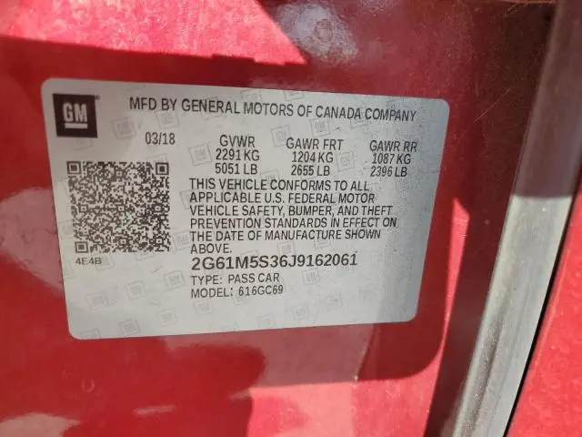 2018 CADILLAC XTS LUXURY  