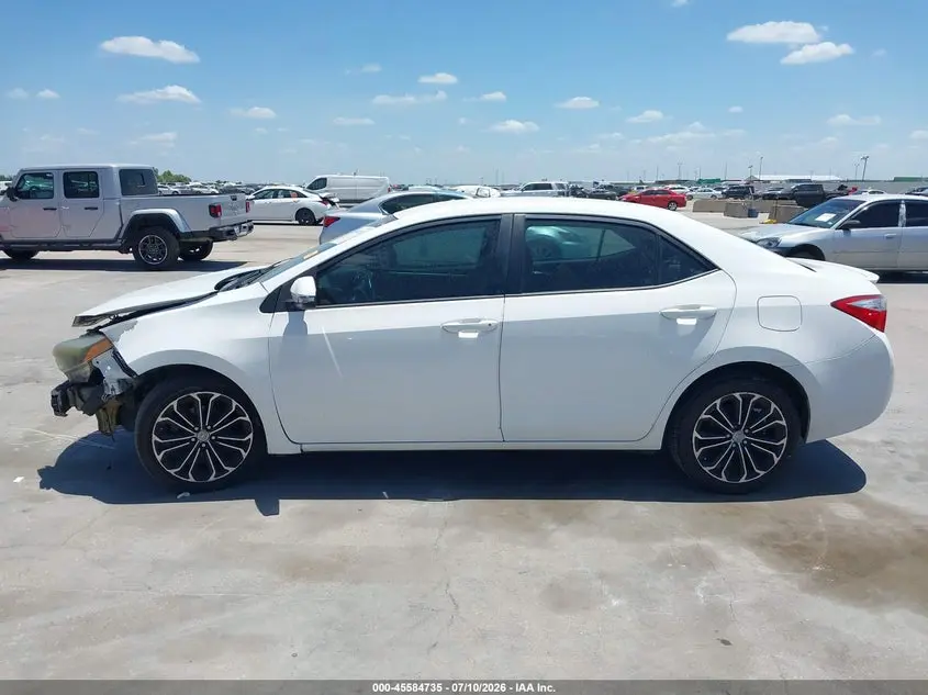 2016 TOYOTA COROLLA S PLUS