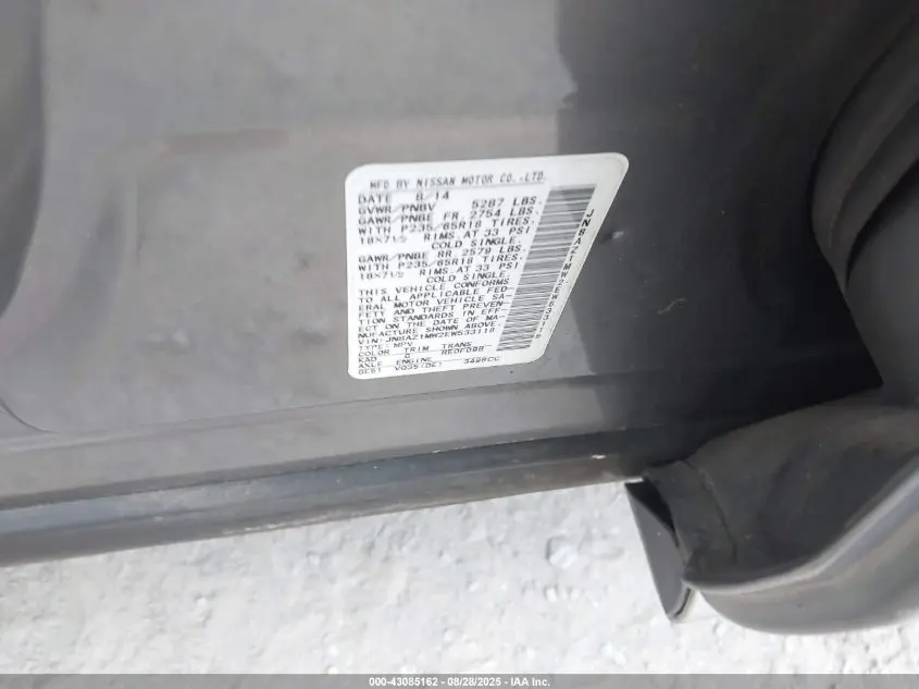 2014 NISSAN MURANO SL