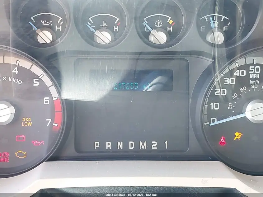 2012 FORD SUPER DUTY F-250 SRW XLT