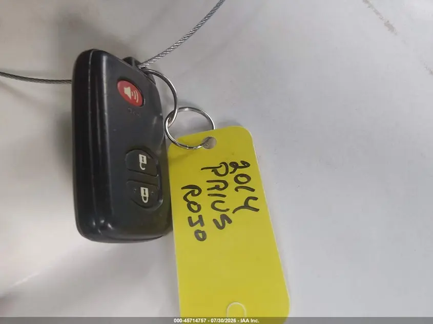 2014 TOYOTA PRIUS THREE