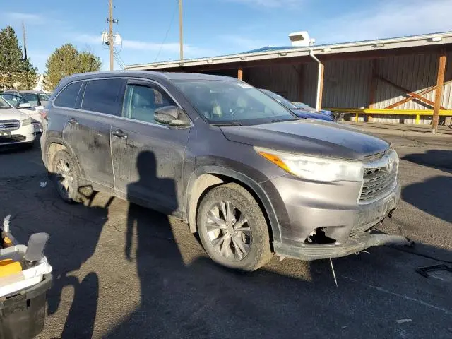2015 TOYOTA HIGHLANDER XLE  