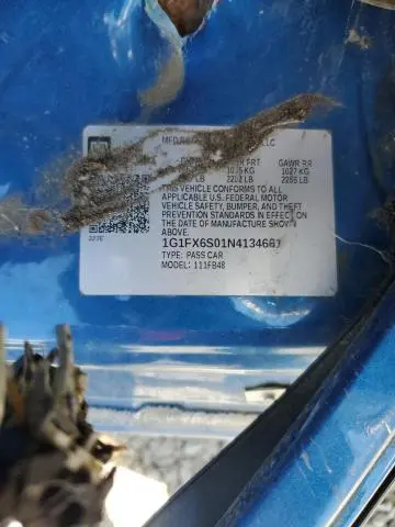 2022 CHEVROLET BOLT EV 2LT  