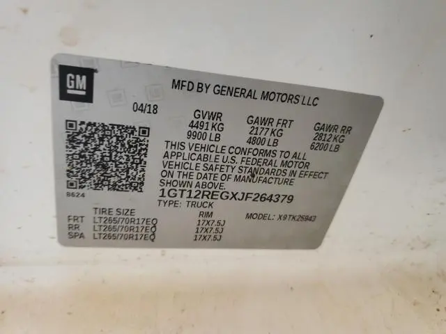 2018 GMC SIERRA K2500 HEAVY DUTY  