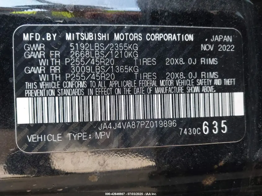 2023 MITSUBISHI OUTLANDER SEL 40TH ANNIVERSARY S-AWC