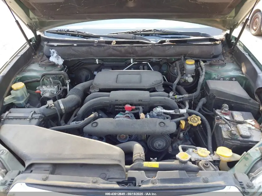 2011 SUBARU OUTBACK 2.5I PREMIUM