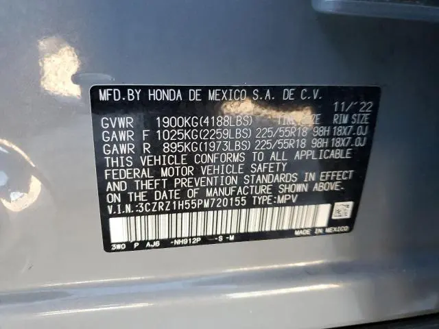 2023 HONDA HR-V SPORT  