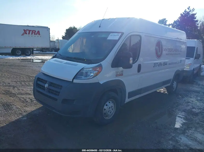 2017 RAM PROMASTER 2500 HIGH ROOF 159 WB