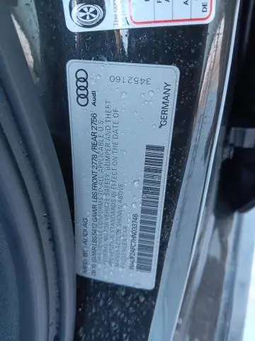 2017 AUDI A6 PREMIUM PLUS  