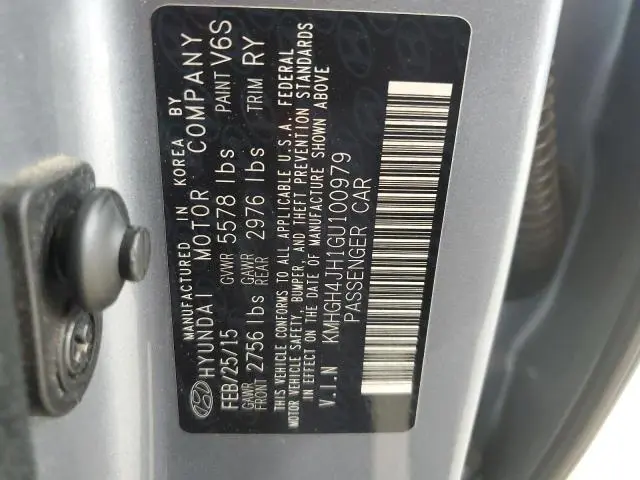 2016 HYUNDAI EQUUS SIGNATURE  