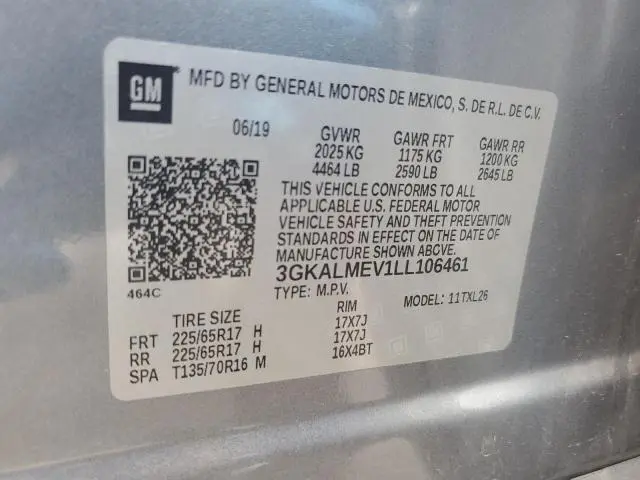 2020 GMC TERRAIN SLE  