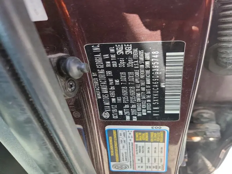 2013 KIA SORENTO EX  