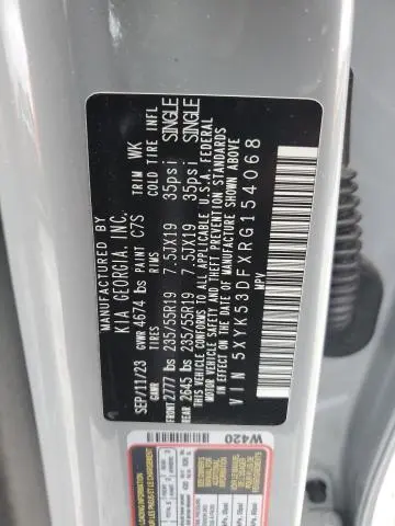 2024 KIA SPORTAGE SX PRESTIGE  