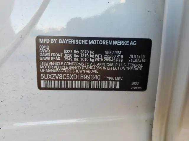 2013 BMW X5 XDRIVE50I  