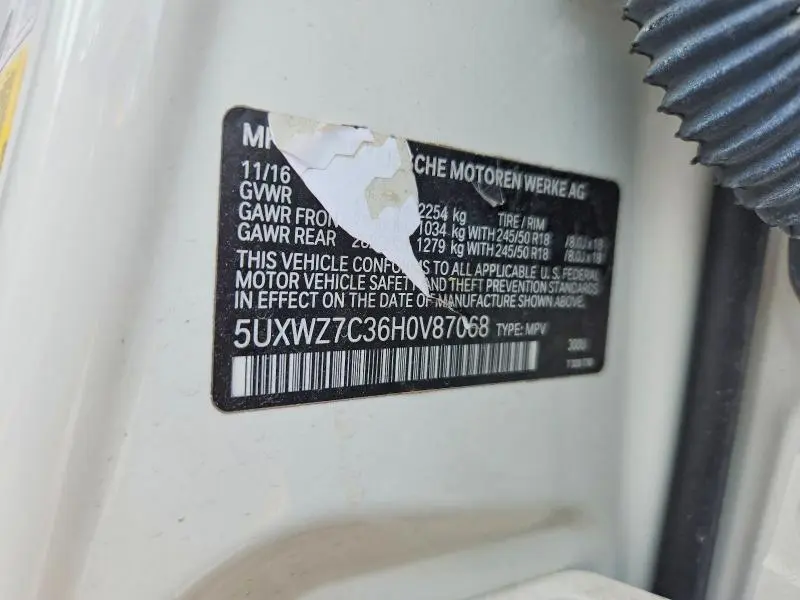 2017 BMW X3 SDRIVE28I  