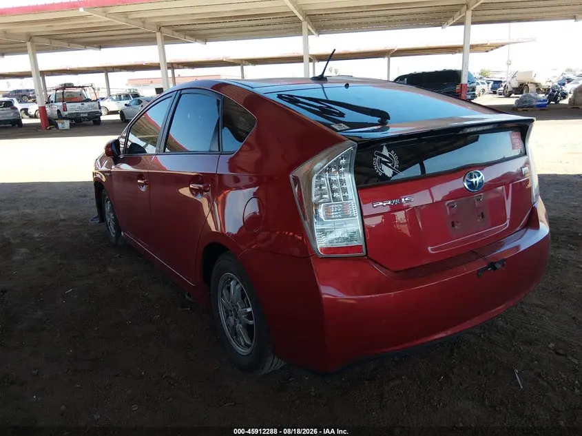 2011 TOYOTA PRIUS THREE