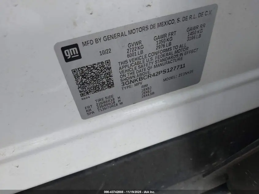 2023 CHEVROLET BLAZER FWD 2LT