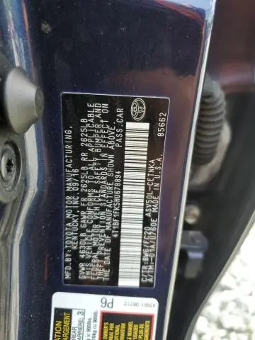 2017 TOYOTA CAMRY LE  