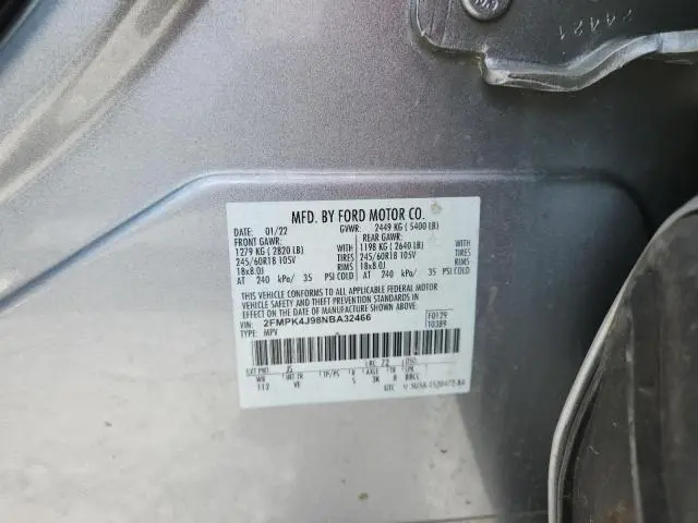 2022 FORD EDGE SEL  