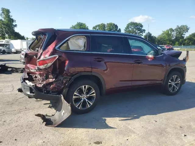 2016 TOYOTA HIGHLANDER XLE  