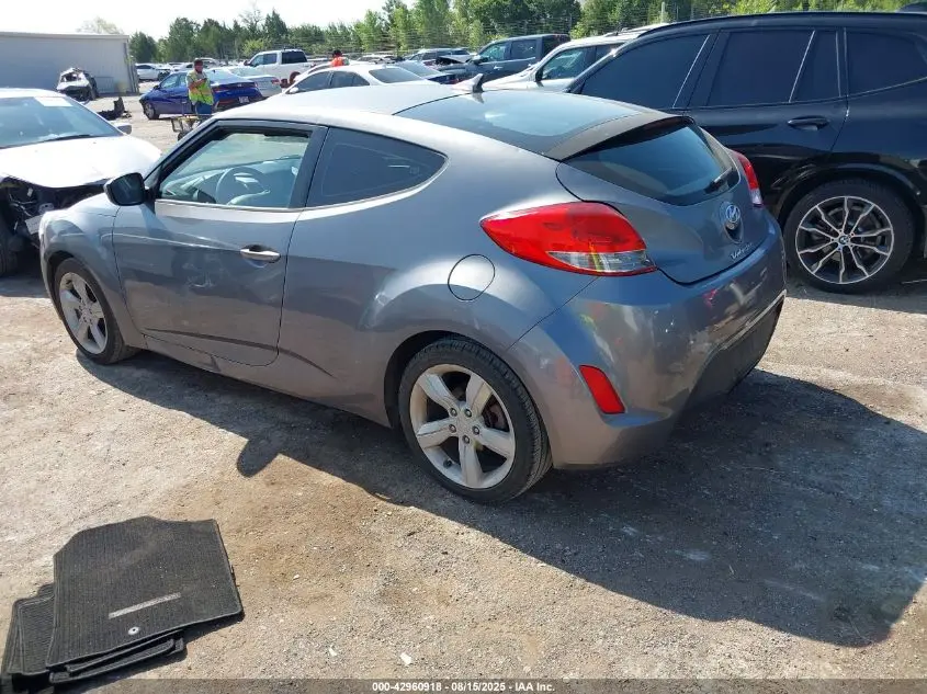 2013 HYUNDAI VELOSTER BASE W/BLACK