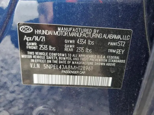 2021 HYUNDAI SONATA SEL