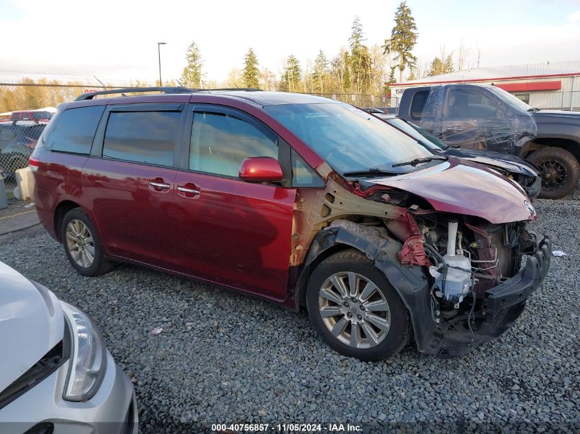 2011 TOYOTA SIENNA XLE/LIMITED