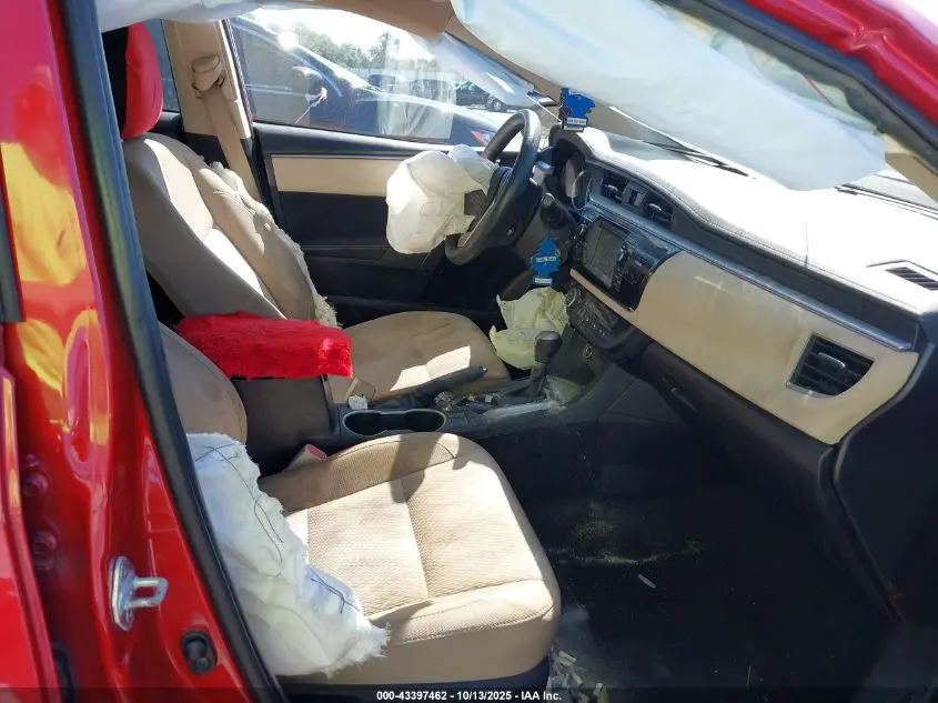 2016 TOYOTA COROLLA LE