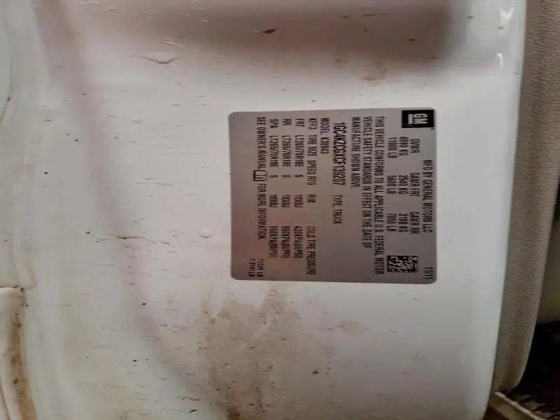 2012 CHEVROLET SILVERADO K3500  