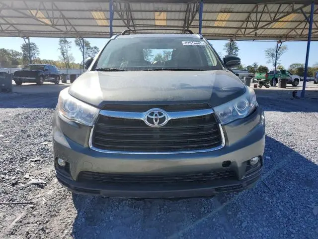 2015 TOYOTA HIGHLANDER XLE  