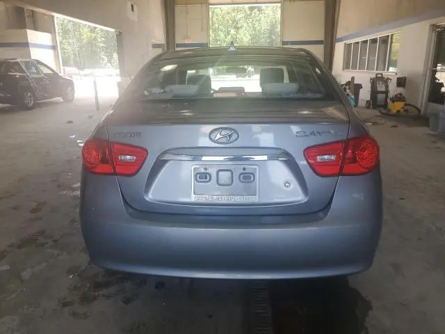 2010 HYUNDAI ELANTRA BLUE  