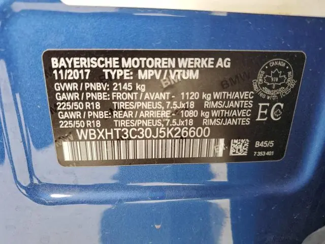 2018 BMW X1 XDRIVE28I